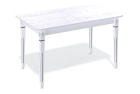 Обеденный стол Kenner CA1300 белый/дуб белый