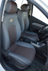 Авточехол из экокожи на Hyundai Elantra 3 (XD) ТАГАЗ (с 2012-н.в.) седан