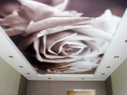 Натяжной потолок с фотопечатью 3D