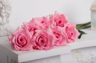 Роза раскрытая Reale нежно-розовая