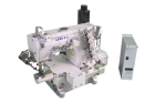 Плоскошовная швейная машина с цилиндрической платформой  и автоматическими функциями JATI JT-588-01CBX356