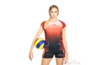 Женская волейбольная форма ZIGZAG (красный)