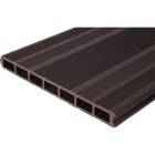 Заборная доска ДПК WPC-Deck двусторонняя полая (Шоколад) 300x30x2500 мм 
