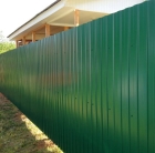 Забор из профлиста 1,75 м С8 с двухсторонним полимерным покрытием 