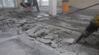Демонтаж бетонных полов до 50 мм армиров
