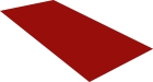 Плоский лист Grand Line 0,7 мм PE RAL 3011 коричнево-красный