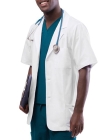 Медицинский халат мужской с коротким рукавом