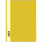 Папка-скоросшиватель пластик. OfficeSpace, А4, 160мкм, желтая с прозр. верхом