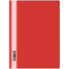 Папка-скоросшиватель пластик. OfficeSpace, А4, 160мкм, красная с прозр. верхом
