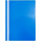 Папка-скоросшиватель пластик. OfficeSpace, А4, 120мкм, синяя с прозр. верхом