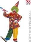 Забавный клоун, рост 128 Widmann