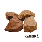 Яшма Сургучная камни шлифованные 10 кг (ведро)