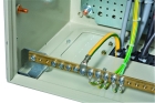 Подключение кабеля электрического к щиту