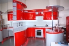 Красная кухня от производителя