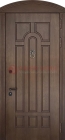Металлическая стальная дверь с виноритом в форме арки ДВТ-237