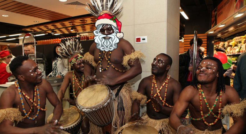 Жаркий Новый Год по Африкански!  Скидка 50% на шоу-программу для Новогоднего корпоратива от группы «Килиманджаро»