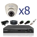 Комплект видеонаблюдения для помещений на 8 камер 5.0MP