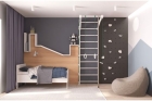 Дизайн детской комнаты в стиле минимализм