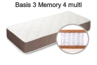 Ортопедический жесткий  матрас Basis 3 Memory 4 multi (80*200)