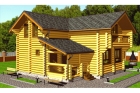 Проект деревянного дома 145 кв.м.