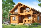 Строительство деревянного дома из бревна