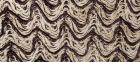 Мраморная плитка с барельефом DOGMA CLASSIC TSUNAMI T 3D NERO MARQUINIA GOLD (13,3х9,5х2 см)