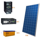 Солнечная электростанция 10.5 кВт*ч в сутки HYBRID