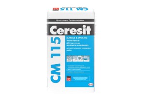 Клей плиточный белый CM115 Ceresit  