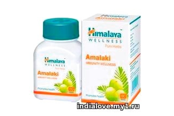 Амла 60 таблеток (Amalaki Himalaya) Антиоксидант