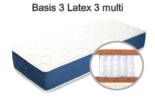 Латексный матрас Basis 3 Latex 3 multi (80*200)