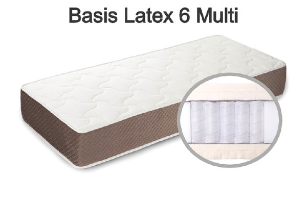 Двуспальный матрас Basis Latex 6 multi (140*200)