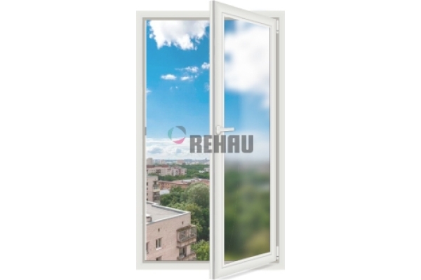 Одностворчатое окно Rehau Delight 70 (поворотное)