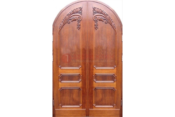 Железная арочная дверь ДА-9 в салон красоты