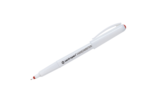 Ручка капиллярная Centropen "Handwriter 4651" красный, 0,5мм, трехгранная