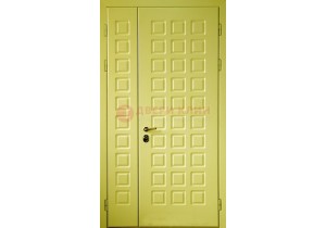 Салатовая тамбурная дверь ДТМ-28