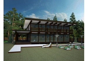 Двухэтажный дом по технологии Фахверк «Проект Палермо»