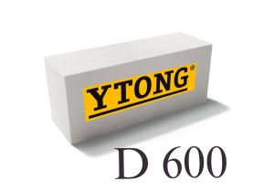 Газобетонный блок YTONG D600 