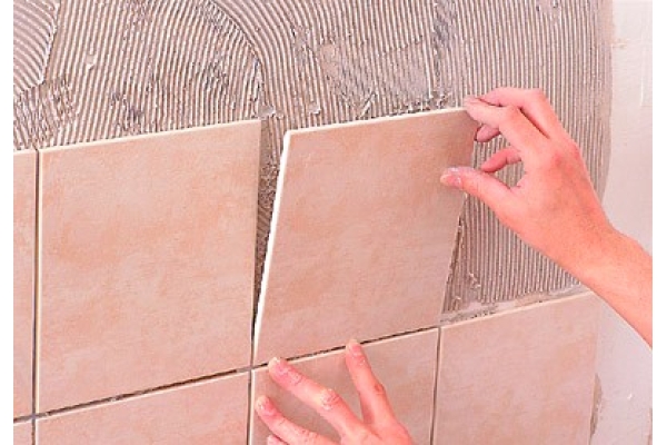 Облицовка стен керамической плиткой