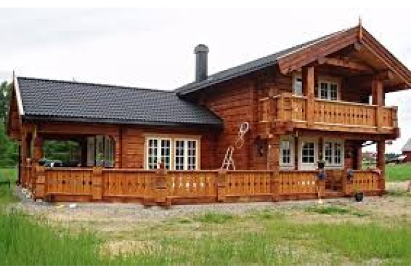 Дом из норвежского сруба