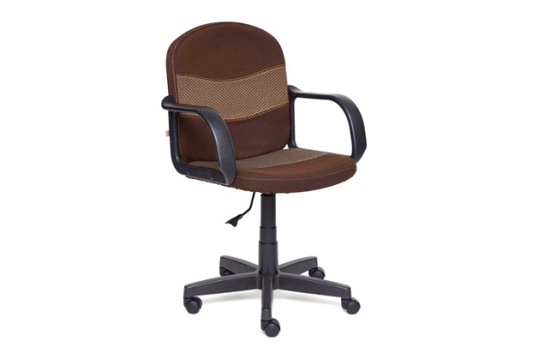 Кресло для персонала BAGGI коричневый+бежевый