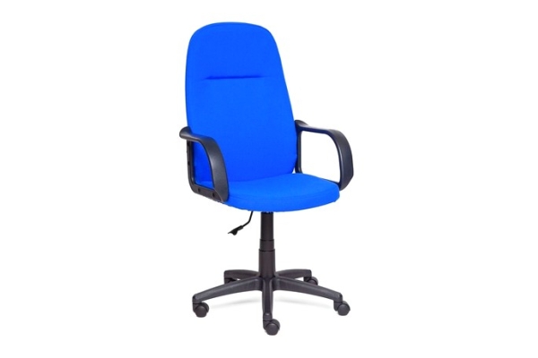 Кресло для персонала LEADER ткань, синий