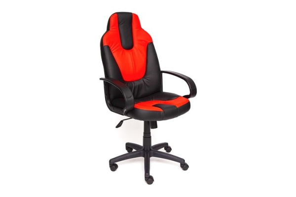 Игровое кресло NEO (1) кож/зам, черный/красный