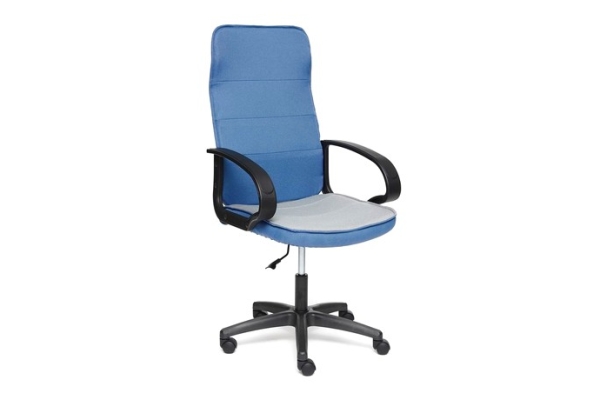 Офисное кресло  WOKER ткань, синий/серый
