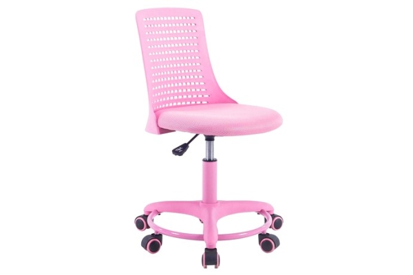 Детское кресло Kiddy ткань, розовый