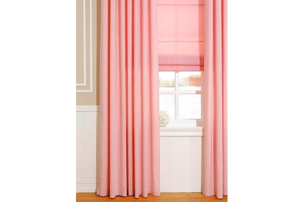 Римская штора Фатлин розовый