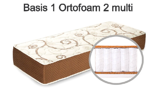 Пружинный  матрас Basis 1 Ortofoam 2 multi (80*200)