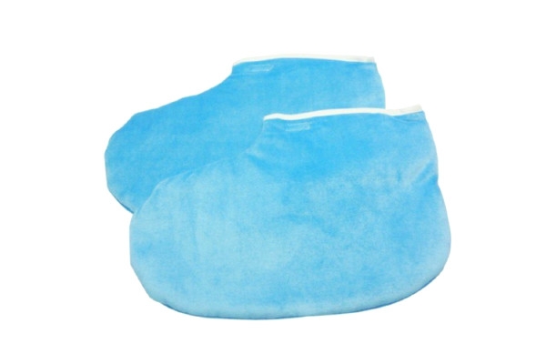 Носки для парафинотерапии, голубые