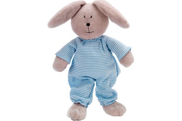 Кролик АЛЬФ в голубой пижамке Teddykompaniet