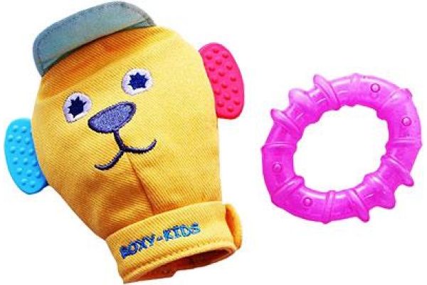 Игрушка-рукавичка ВУФФИ с розовым прорезывателем Roxy-Kids
