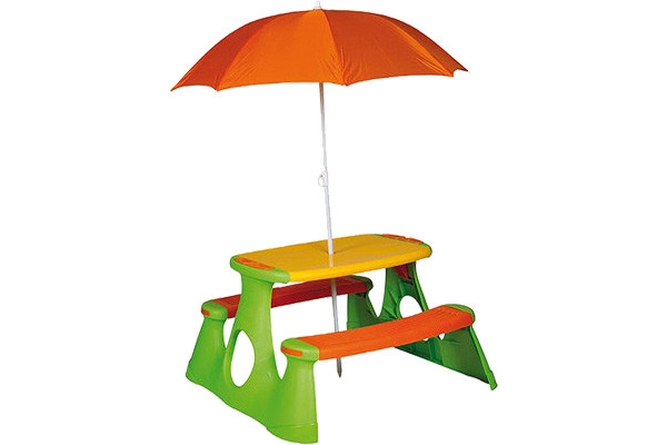 Стол-пикник с зонтом